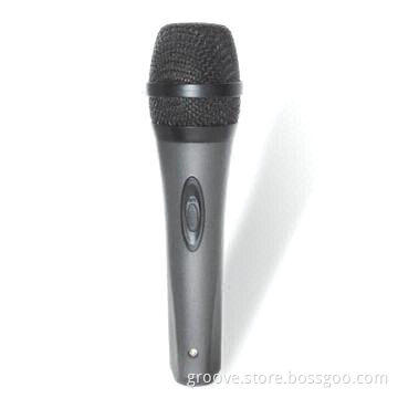Uni-directional microphone, 3m cable length, high quality sound